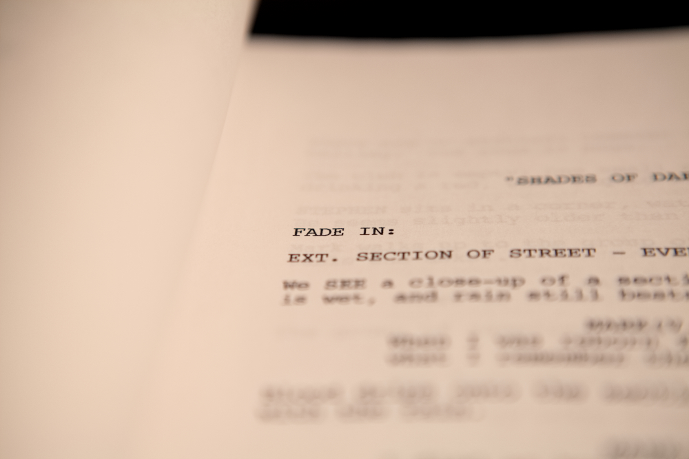 picture of script